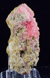 6.5cms GEM RHODOCHROSITE FLUORITE PYRITE CRYSTAL QUARTZ CHINA FLUORESCENT RB313