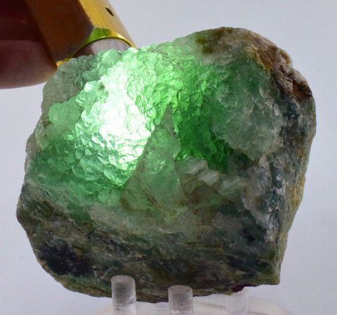 10.5cms DRUZY CHRYSOCOLLA SELENITE  QUARTZ LILY MINE PERU 2000 DISCOVERY DB53