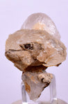 2.9cms CALCITE WITH QUARTZ CRYSTALS PERU SHINY MINERAL SPECIMEN COLLECTOR GB09