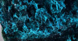 9.2cm GEM BLUE MALACHITE CHRYSOCOLLA PERU ROSETTE BOTRYOIDAL CRYSTAL GRAPE UB128