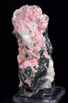 7.5cms RHODOCHROSITE QUARTZ CALCITE CRYSTALS JORDANITE (?) GALENA PERU RB510