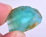 15.5cts GEM BLUE OPAL HIGH QUALITY PERU ROUGH SCENIC MINERAL SPECIMEN OB148