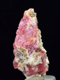 2.7ms RHODOCHROSITE FLUORITE PYRITE CHINA CRYSTAL RHOMBOHEDRAL MINIATURE RB412