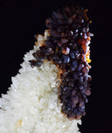 26cms STALACTITE QUARTZ IRIDESCENT GOETHITE LIMONITE PERU MINERAL SPECIMEN QB71