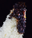 26cms STALACTITE QUARTZ IRIDESCENT GOETHITE LIMONITE PERU MINERAL SPECIMEN QB71
