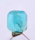0.5ct GEM BLUE OPAL SCENIC CABOCHON PERU SEASCAPE PENDANT JEWELRY BB298