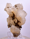 7.5cms CALCITE WITH QUARTZ CRYSTALS PERU SHINY MINERAL SPECIMEN COLLECTOR GB07