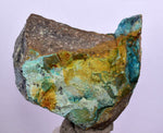 5.6cms DRUZY CHRYSOCOLLA QUARTZ PERU COPPER MINERAL SPECIMEN COLLECTOR DB67