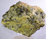 16cms CLINOZOISITE EPIDOTE CRYSTALS PERU MINERAL SPECIMEN COLLECTOR  KB38