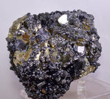 10cms PYRITE CUBIC GALENA BOURNONITE PERU CRYSTALS MINERAL SPECIMEN MB135