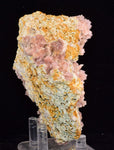 9.7cms ROSE DRUZY QUARTZ BRIGHT CRYSTALS CATHEDRAL BOTRYOIDAL PERU NEW FIND QB72
