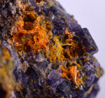 4.7cms GEM RARE WULFENITE FLUORITE MIMETITE MINI CRYSTALS ALAMO ARIZONA USA YB33