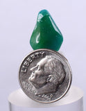 5.5carats GEM SILICA CHRYSOCOLLA CHALCEDONY LILY MINE PERU TUMBLED QUARTZ BB42