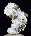 3.8cms APATITE QUARTZ PYRITE DICKITE SCHEELITE ? PERU HUANZALA AB79
