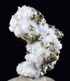 3.8cms APATITE QUARTZ PYRITE DICKITE SCHEELITE ? PERU HUANZALA AB79