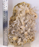 22.5cms QUARTZ RARE CRYSTAL PERU MINERAL SPECIMEN COLLECTOR QB108