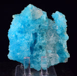 8.1cms NATURAL  SKY BLUE SALAMMONIAC LECONTITE CHILE CRYSTALS MINERAL UB247