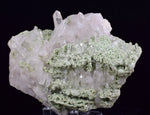13cms FUCHSITE MUSCOVITE QUARTZ RARE CRYSTAL CHROMIUM MINERAL SPECIMEN PERU KB52
