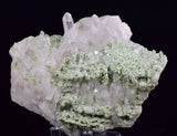 13cms FUCHSITE MUSCOVITE QUARTZ RARE CRYSTAL CHROMIUM MINERAL SPECIMEN PERU KB52