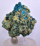 8cms CHALCANTHITE MELANTERITE ROMERITE ALUNOGEN PERU NATURAL  CRYSTALS FB70