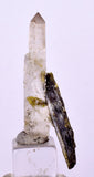 4.1cms PREMIUM EPIDOTE QUARTZ MINIATURE CRYSTALS PERU AESTHETIC COLLECTOR CB129
