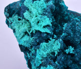 5cm GEM BLUE MALACHITE CHRYSOCOLLA PERU ROSETTE BOTRYOIDAL CRYSTAL GRAPE  UB186