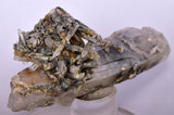 9.1cms GEM QUARTZ NATURAL CHLORITE INCLUDED PHANTOM CRYSTAL PERU  QB77