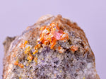 3.5cms GEM RARE WULFENITE FLUORITE MINI CRYSTALS ALAMO ARIZONA USA YB51