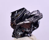 1.3cm PEARCEITE POLYBASITE PYRITE  CRYSTAL SILVER  MINERAL SPECIMEN PERU HB226