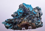 9.4cms QUARTZ CHRYSOCOLLA TENTADORA MINE PERU GRAPE BOTRYOIDAL CRYSTAL CB83