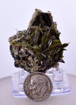 4.3cms PREMIUM EPIDOTE AXINITE CRYSTALS PERU AESTHETIC COLLECTOR CBZ163