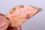 14.1 grams GEM PINK OPAL PERU ROUGH CORAL COLOR TRANSLUCENT MINERAL PB18
