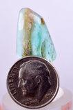 7ct GEM BLUE OPAL SCENIC CABOCHON PERU SEASCAPE PENDANT JEWELRY BB346