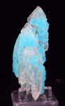 7.9cms NATURAL  SKY BLUE SALAMMONIAC LECONTITE CHILE CRYSTALS MINERAL UB279