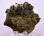 6cms EPIDOTE AXINITE QUARTZ CRYSTALS PERU AESTHETIC COLLECTOR AB245