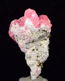2.9ms RHODOCHROSITE FLUORITE PYRITE CHINA CRYSTAL RHOMBOHEDRAL MINIATURE RB406
