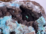 5.9cms DRUZY CHRYSOCOLLA QUARTZ LILY MINE PERU COPPER 2000 DISCOVERY DB32