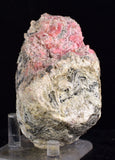 7.8cms RHODOCHROSITE QUARTZ CRYSTAL RHOMBOHEDRAL SUPER MINIATURE RB625
