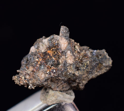 1.3cms NATIVE SILVER WIRE PERU UCHUCCHACUA MINE MINERAL SPECIMEN HB256