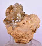 9cms GEMMY BARITE CRYSTALS PERU SHINY TRANSLUCENT MINERAL SPCIMEN EB72