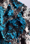 7.7cms CHRYSOCOLLA GRAPE BOTRYOIDAL PREMIUM PERU SPHERES CRYSTALS CLUSTER CB37