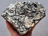 2.5KG MAGNESIOHASTINGSITE CRYSTALS HORNBLENDE PERU BLACK EDENITE HUDSONITE IB40