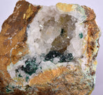 11cms DRUZY CHRYSOCOLLA ATACAMITE MALACHITE QUARTZ CRYSTALS LILY MINE PERU DB64