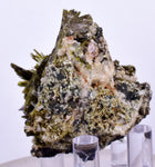 4.3cms PREMIUM EPIDOTE AXINITE CRYSTALS PERU AESTHETIC COLLECTOR CBZ163