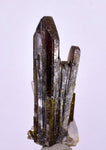 3.8cms PREMIUM EPIDOTE QUARTZ MINIATURE CRYSTALS PERU AESTHETIC COLLECTOR CB131