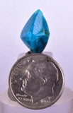 4cts GEM SILICA CHRYSOCOLLA CHALCEDONY POLISHED PERU NEW FIND BB340
