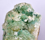 8.4cms ATACAMITE CALCITE DRUZY CHRYSOCOLLA MALACHITE LILY MINE PERU DB72