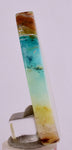 120ct GEM BLUE OPAL SCENIC CABOCHON PERU SEASCAPE PENDANT JEWELRY BB253