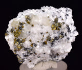 3.8cms APATITE QUARTZ PYRITE CRYSTALS DICKITE PERU HUANZALA AB230