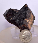4.7cms  GEM GARNET STEPPED SPESSARTINE CRYSTALS PERU SHINY SHARP RARE GB52